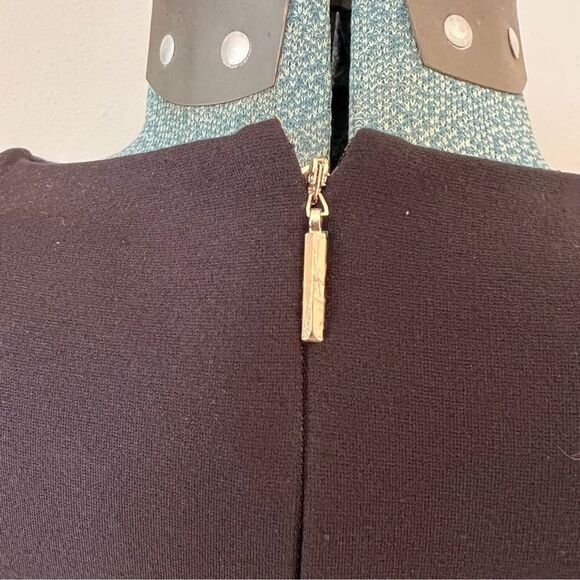 Classic Kate Spade Fit and Flare Colorblock Dress - Size 2 blue black classic‎ - Picture 5 of 8